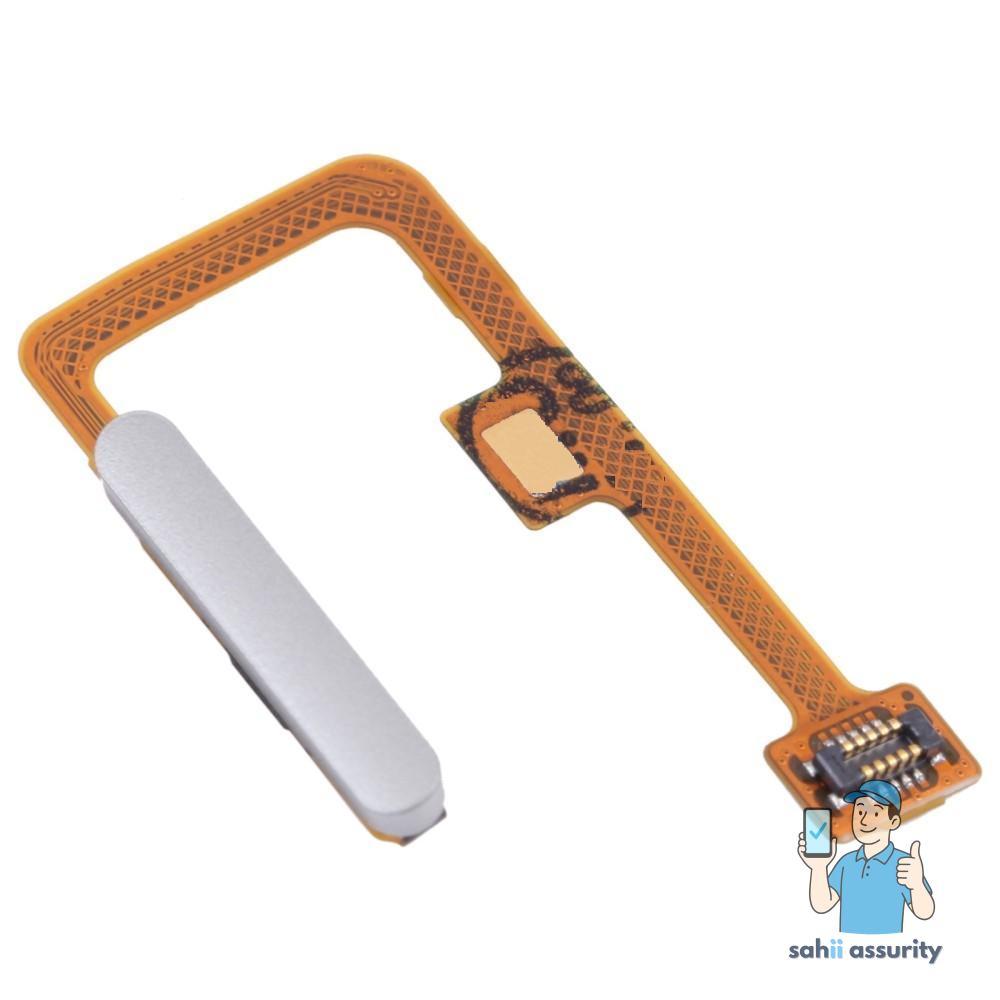 Fingerprint Sensor with Flex Cable for Xiaomi 11 Lite 5G NE White thumbnail